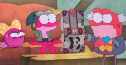 Amphibia template Meme Template