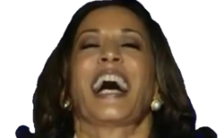 Kamala head transparent Meme Template