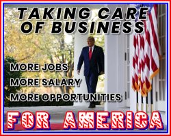 TRUMP TAKES CARE OF BUSINESS Meme Template