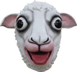 Sheep face mask Meme Template