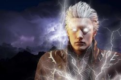 Vergil lightning Meme Template