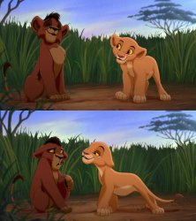 Lion king Meme Template