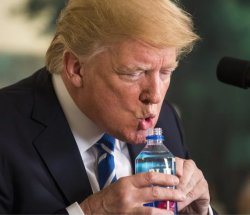 Trump Drinking Meme Template