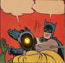 Batman Slapping Robot Meme Template