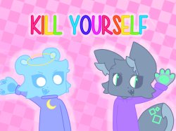 KILL YOURSELF Meme Template