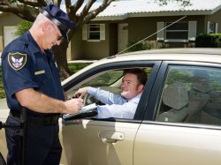 Cop giving ticket Meme Template