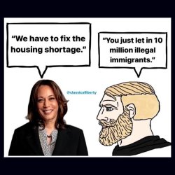 Harris border. Meme Template