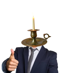 Candle man Meme Template