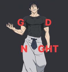Toji night night Meme Template