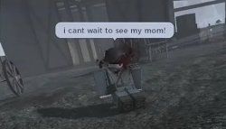 I can't wait to see my mom! Meme Template