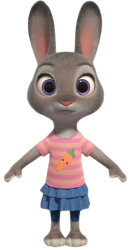 Young Judy Hopps Meme Template