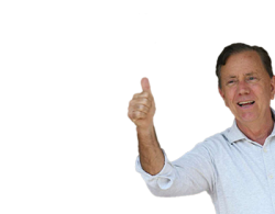 Ned Lamont thumbs up Meme Template