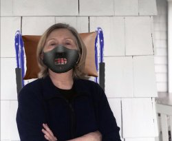 Hillary Clinton as Hannibal Lecter Meme Template