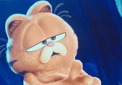 Garfield sarcastic Meme Template