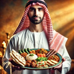 Lunch Arab Man Meme Template