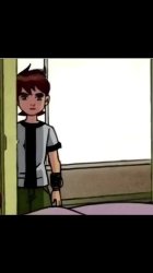 Ben 10 standing near door Meme Template