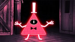 Angry Bill Cipher Meme Template