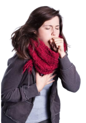 Woman coughing Meme Template