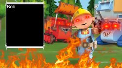 Bob the Builder with gun Meme Template