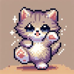 a cut kitten dancing Meme Template