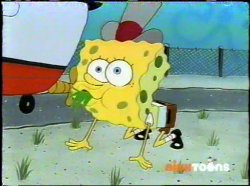 SpongeBob grass eater Meme Template