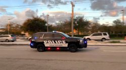 police car responding Meme Template