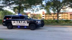 police car responding Meme Template