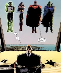 Lex Luthor "Ah" meme Meme Template