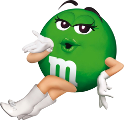 M&M'S Green (1997) Meme Template