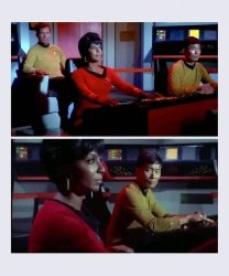 Uhura at navigation Meme Template