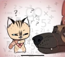 Pixie and Brutus Confused Thinking Meme Template