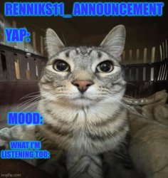 Renniks11_ Announcement Template V3.1 Meme Template