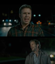 Ricky Bobby and His Dad Meme Template