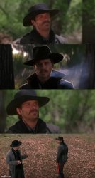 Tombstone: I'm your Huckleberry Meme Template