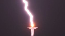 Christ the redeemer gone electrick Meme Template