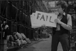 Fail sign Bob Dylan Meme Template