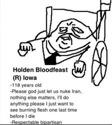 Holden Bloodfeast Meme Template