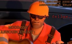 Tf2_Engineer's announcement template Meme Template