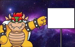 Super Origami Kingdom Bowser Meme Template