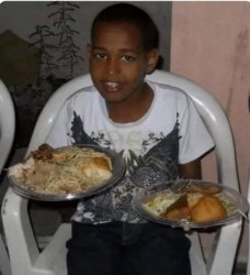 Boy with food Meme Template