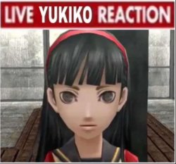 yukiko reaction Meme Template