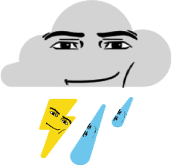 OminousClouds (Aka Thunderstorm) Meme Template