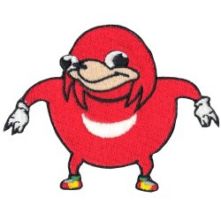 uganda knuckles Patch Meme Template