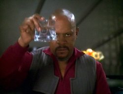 Sisko raizing glass Meme Template