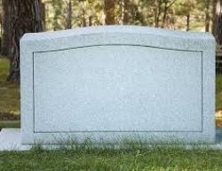 Blank tombstone Meme Template