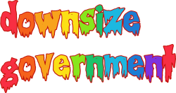 DOWNSIZE GOV RAINBOW Meme Template