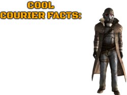 Cool Courier Facts Meme Template