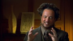 Widescreen Ancient Aliens Meme Template