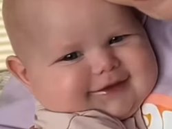 Smug Baby Meme Template