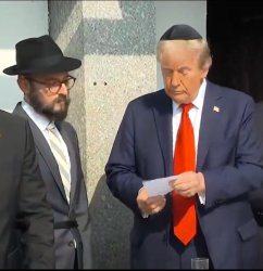 Trump Shows Paper Jewish Meme Template